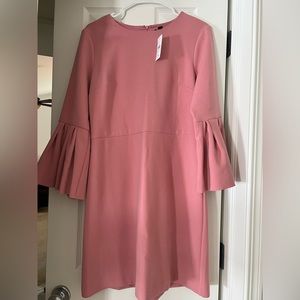 Ann Taylor, Light Pink, Bell Sleeve Dress